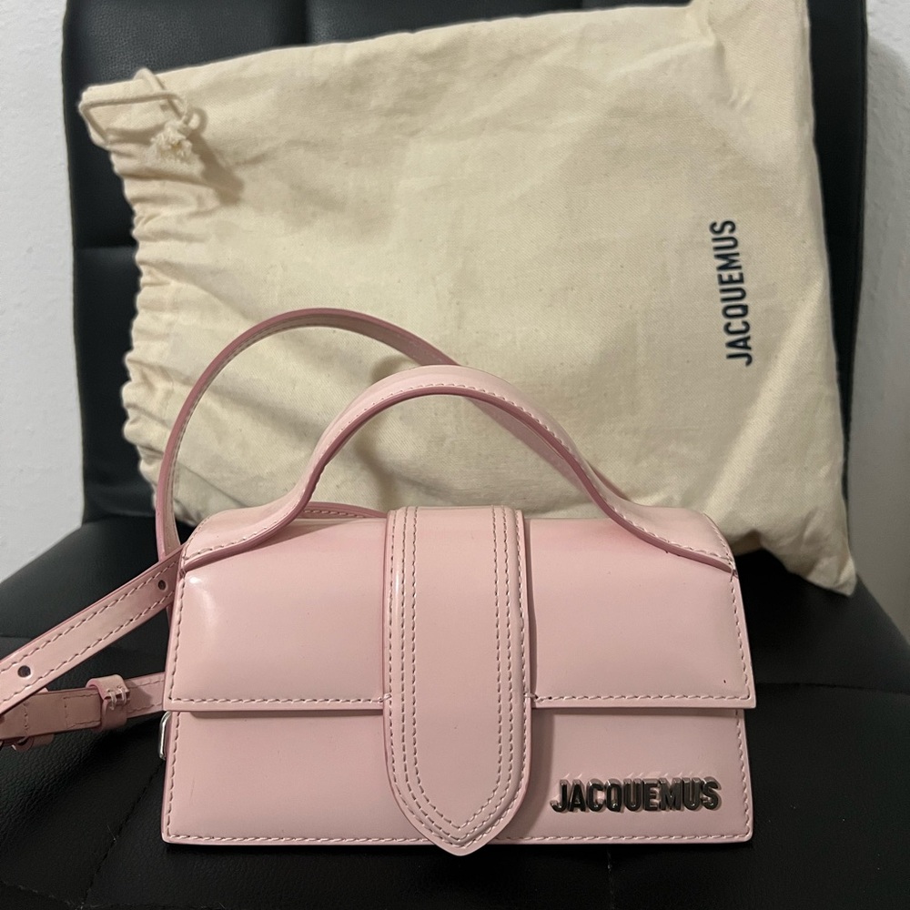 JACQUEMUS LE BAMBINO LIGHT PINK BAG